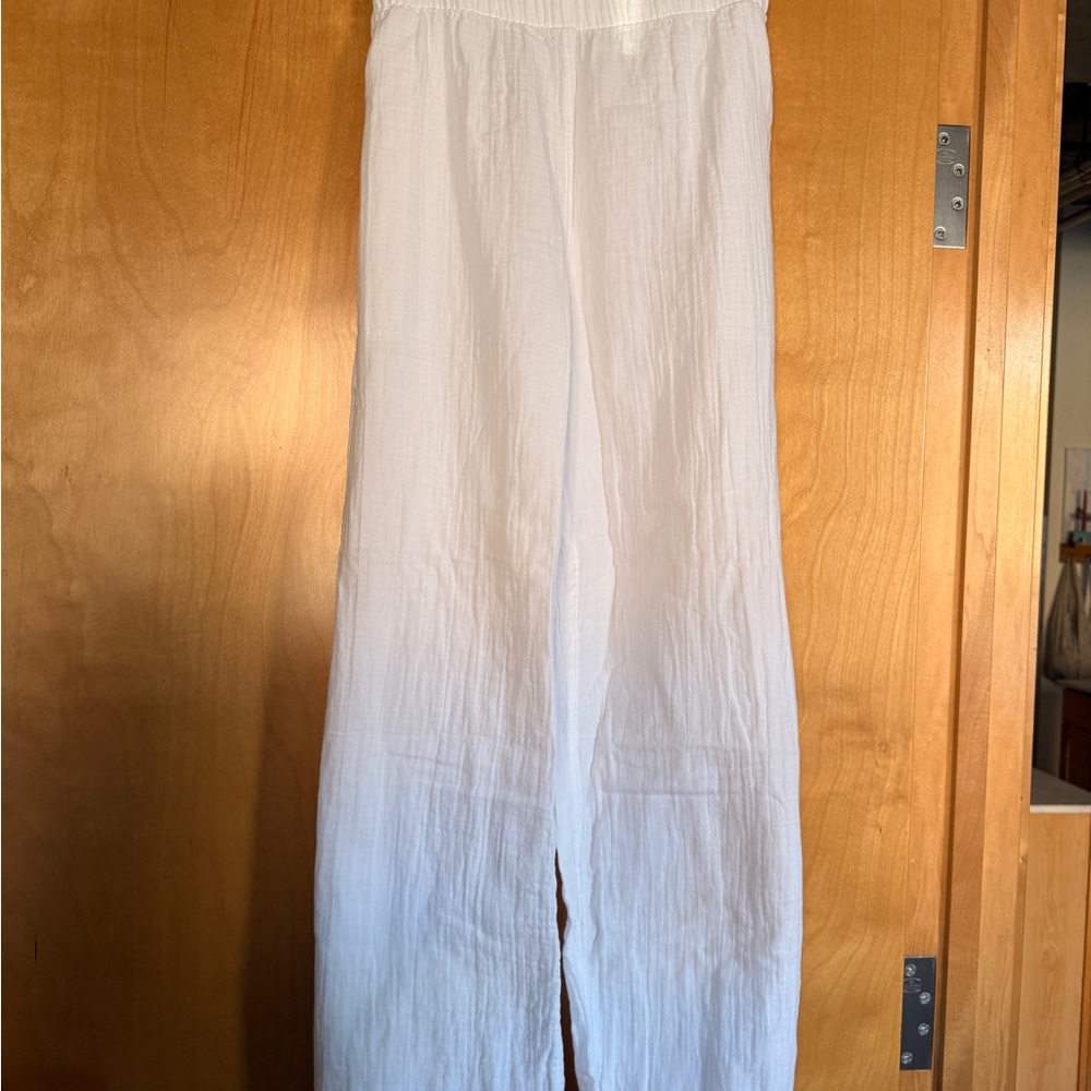 Old Navy White Wide Leg Women's Pants